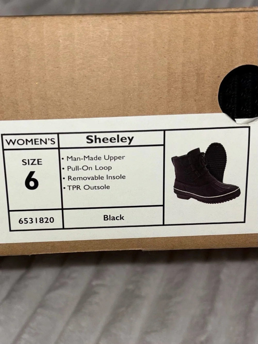 Itasca Women's Black Lace-Up Waterproof Winter Boots
